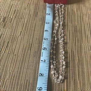 Jewelry - Sterling Silver end CZ stone necklace Jewelry - Sterling Silver end CZ stone necklace